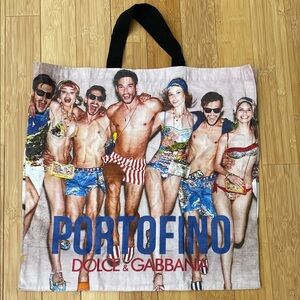 Dolce & Gabbana Portofino Graphic XL Tote Bag - Multicolor